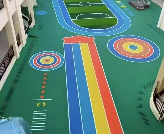 银川市透水跑道硅pu球场 - 厂家